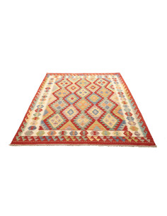 Kilim 158x194 Cm Kilim, Afghanistan, Lana Cardata A Mano 2