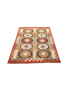 Kilim 99x147 Cm Kilim, Afghanistan, Hand-carded Wool 2