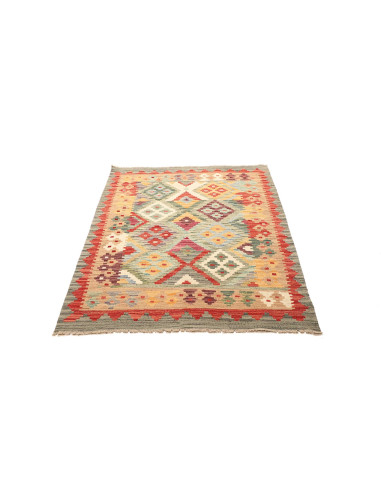 Kilim 104x146 Cm Kilim Afghanistan Hand-carded Wool warp: