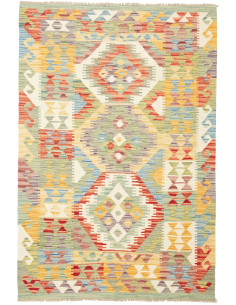 Kilim 103x154 Cm Kilim, Afghanistan, Hand-carded Wool warp: