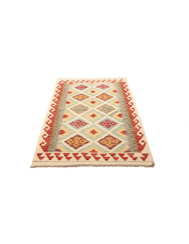 Kilim 99x155 Cm Kilim, Afghanistan, Lana Cardata A Mano