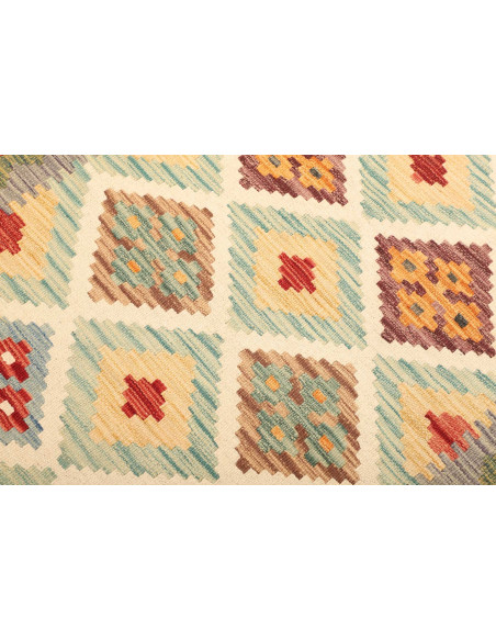 Kilim 99x155 Cm Kilim, Afghanistan, Hand-carded Wool warp:
