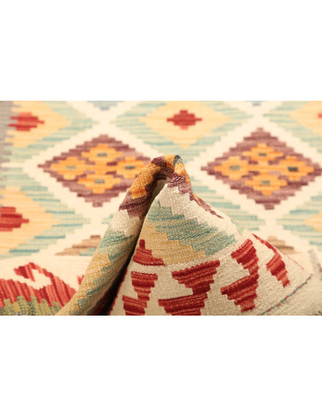 Kilim 99x155 Cm Kilim, Afghanistan, Hand-carded Wool warp: