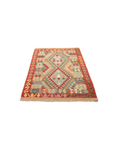 Kilim 104x150 Cm Kilim Afghanistan, Hand-carded Wool warp: 2