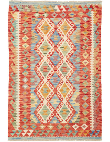 Kilim 107x155 Cm Kilim Afghanistan, Lana Cardata A Mano