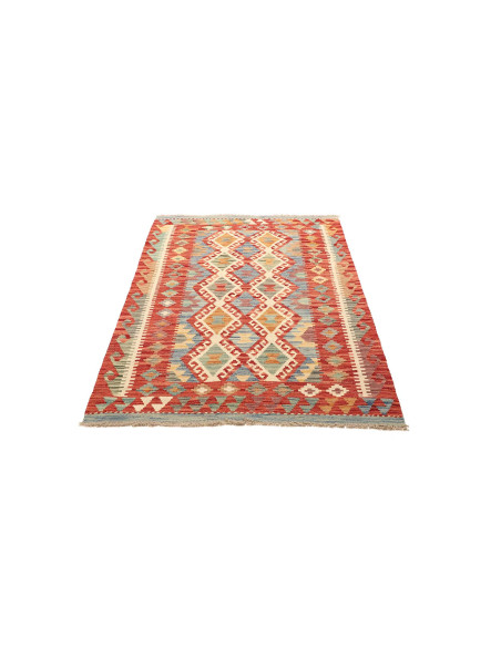 Kilim 107x155 Cm Kilim Afghanistan, Hand-carded Wool warp: