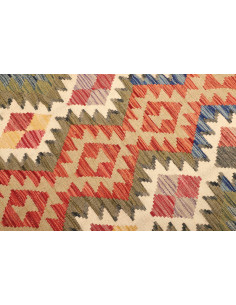 Kilim 103x146 Cm Kilim Afghanistan Hand-carded Wool warp: 2