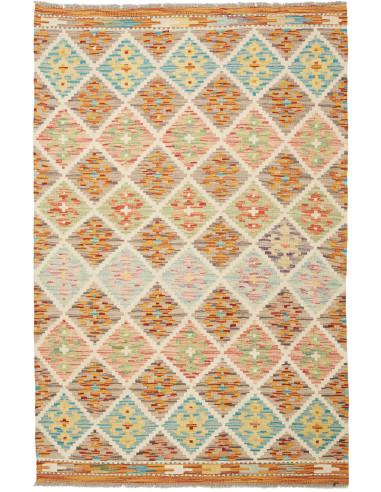 Kilim 106x159 Cm Kilim Afghanistan Hand-carded Wool Cotton
