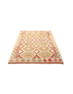Kilim 112x156 Cm Kilim Afghanistan Hand-carded Wool Cotton 2
