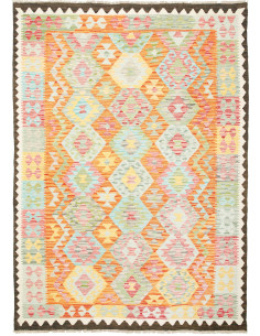 Kilim 176x248 Cm Kilim, Afghanistan, Hand-carded Wool,