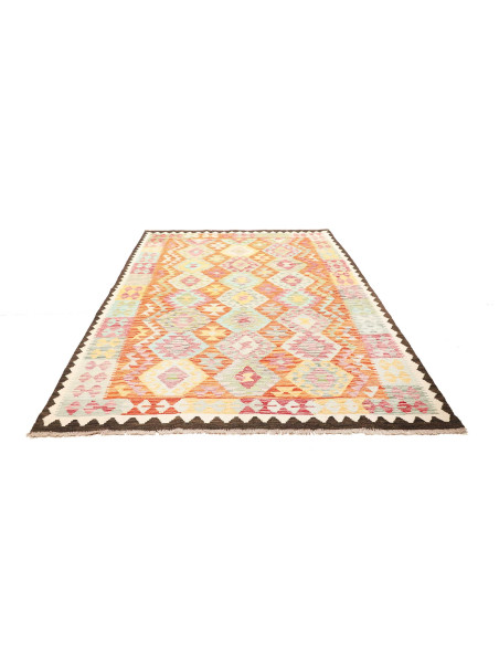 Kilim 176x248 Cm Kilim, Afghanistan, Lana Cardata A Mano,