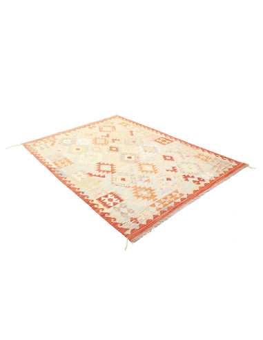 Kilim 150x205 Cm Kilim, Afghanistan, Hand-carded Wool warp: