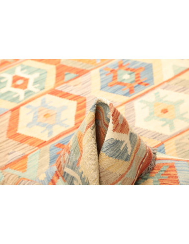 Kilim 150x200 Cm Kilim, Afghanistan, Hand-carded Wool warp: