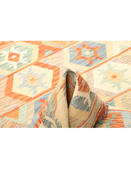 Kilim 150x200 Cm Kilim, Afghanistan, Lana Cardata A Mano