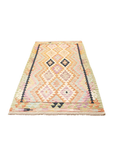 Kilim 101x196 Cm Kilim Afgano Lana Cardata A Mano
