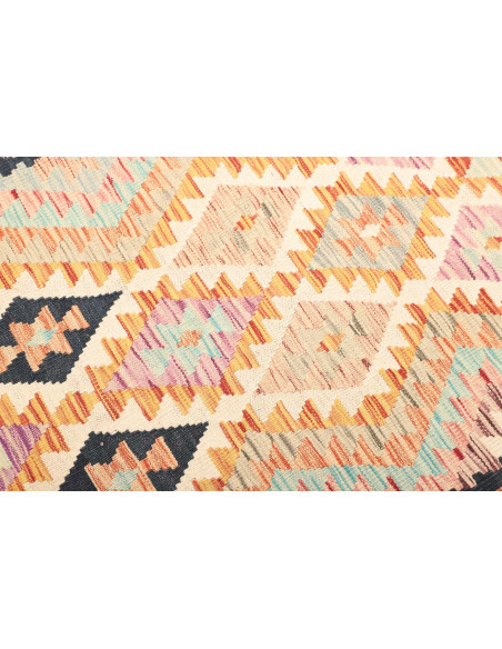 Kilim 101x196 Cm Kilim Afgano Lana Cardata A Mano
