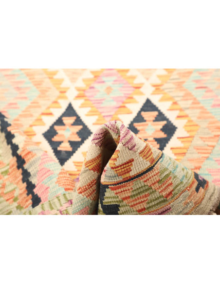 Kilim 101x196 Cm Kilim Afgano Lana Cardata A Mano