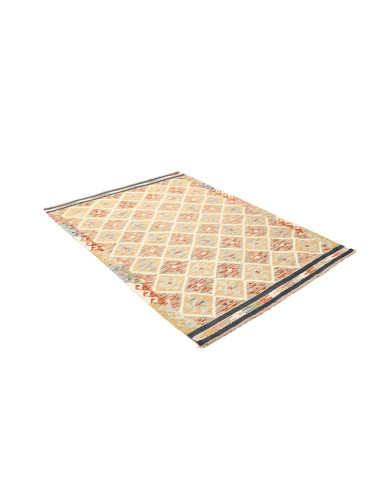Kilim 130x184 Cm Kilim Afghanistan Hand-carded Wool