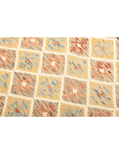 Kilim 130x184 Cm Kilim Afghanistan Hand-carded Wool