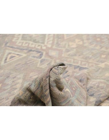 Kilim 206x290 Cm Kilim, Afghanistan, Hand-carded Wool warp: