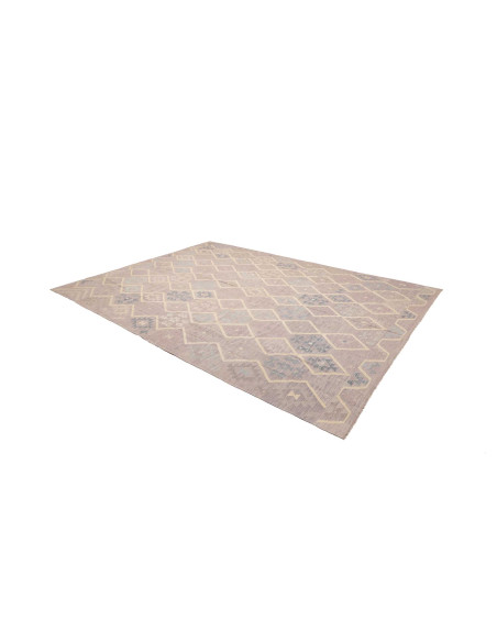 Kilim 257x344 Cm Kilim Afghanistan, Hand-carded Wool warp: