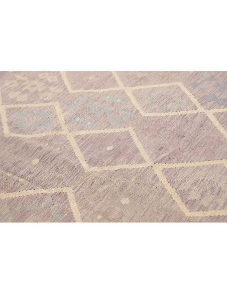 Kilim 257x344 Cm Kilim Afghanistan, Hand-carded Wool warp: