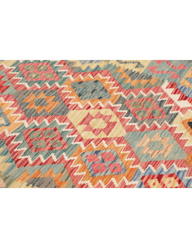 Kilim 171x237 Cm Kilim Afghanistan, Lana Cardata A Mano,