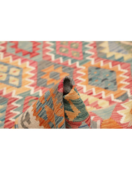Kilim 171x237 Cm Kilim Afghanistan, Lana Cardata A Mano,