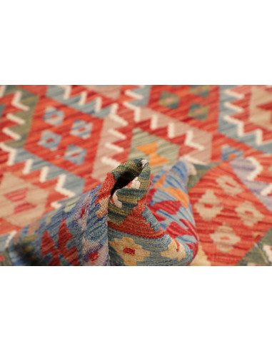 Kilim 173x241 Cm Kilim, Afghanistan, Hand-carded Wool,
