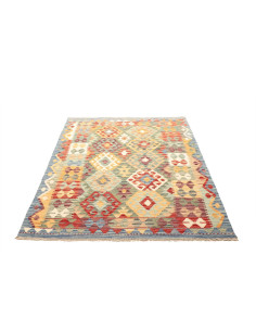 Kilim 128x175 Cm Kilim Afghanistan Lana Cardata A Mano 2