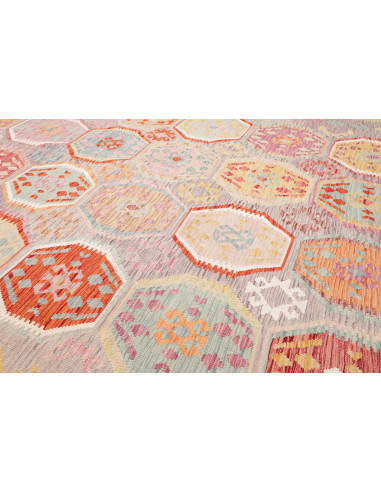 Kilim 252x356 Cm Kilim, Afghanistan, Hand-carded Wool,