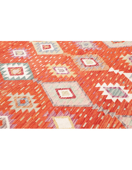 Kilim 248x301 Cm Kilim, Afghanistan, Lana Cardata A Mano