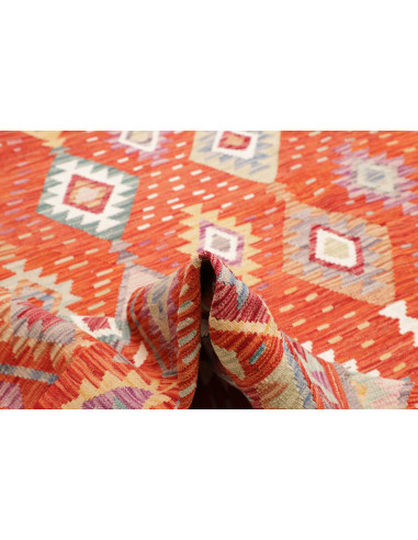 Kilim 248x301 Cm Kilim, Afghanistan, Lana Cardata A Mano