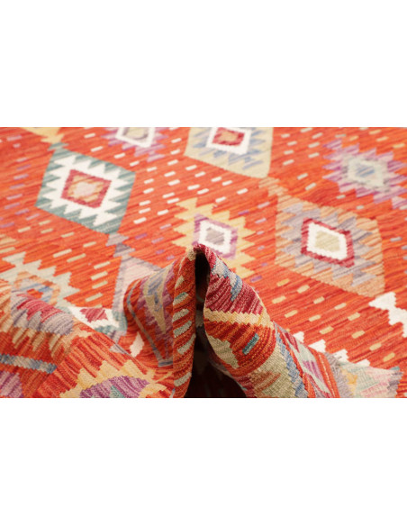 Kilim 248x301 Cm Kilim, Afghanistan, Lana Cardata A Mano