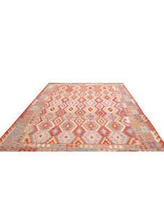 Kilim 255x302 Cm Kilim Afghanistan Lana Cardata A Mano 2