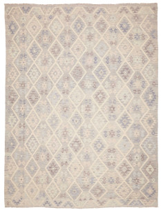 Kilim 257x342 Cm Kilim Afghanistan, Lana Cardata A Mano,