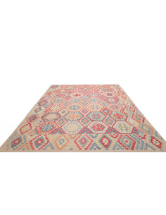 Kilim 267x340 Cm Kilim Afghanistan Lana Cardata A Mano 2