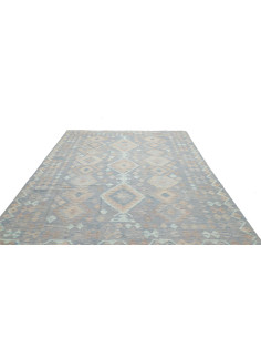Kilim 245x289 Cm Kilim Afghanistan Lana Cardata A Mano 2
