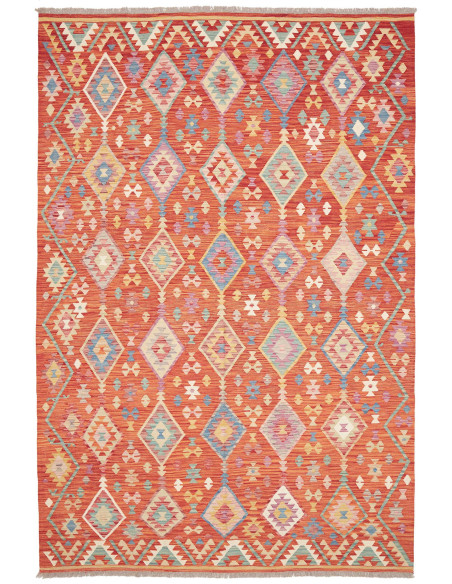 Kilim 201x300 Cm Kilim Afghanistan Hand-carded Wool