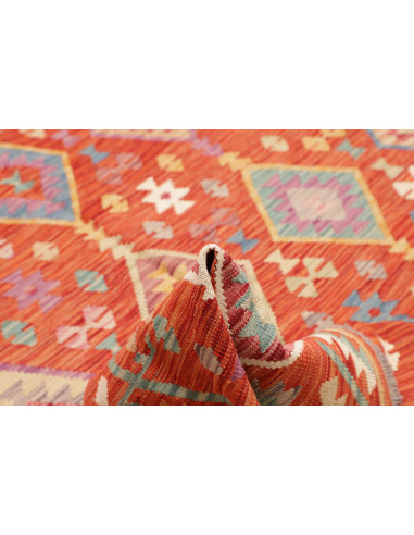 Kilim 201x300 Cm Kilim Afghanistan Hand-carded Wool