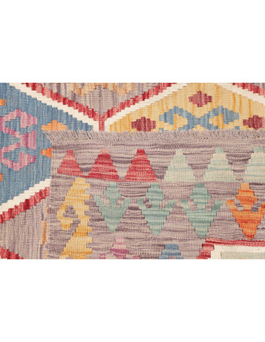 Kilim 205x305 Cm Kilim, Afghanistan, Lana Cardata A Mano,