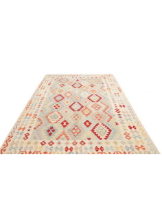 Kilim 200x297 Cm Kilim, Afghanistan, Lana Cardata A Mano 2