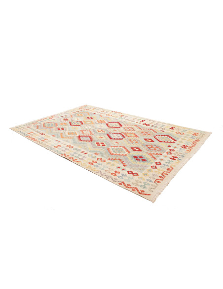 Kilim 200x297 Cm Kilim, Afghanistan, Hand-carded Wool warp: