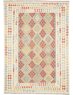 Kilim 207x292 Cm Kilim Afghanistan, Lana Cardata A Mano