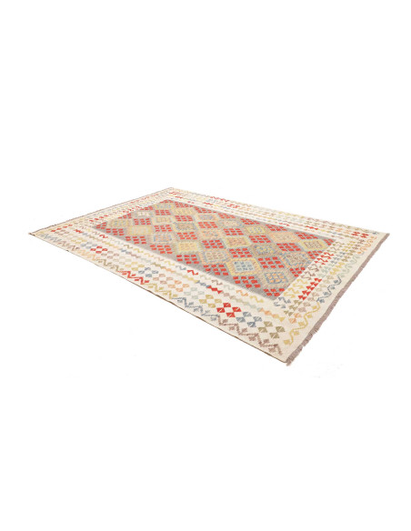 Kilim 207x292 Cm Kilim Afghanistan, Lana Cardata A Mano