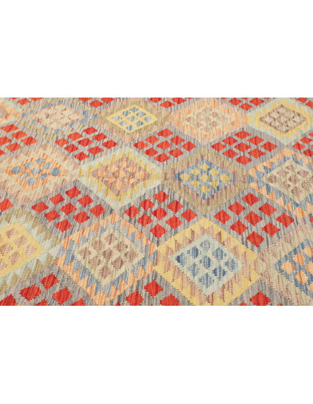 Kilim 207x292 Cm Kilim Afghanistan, Lana Cardata A Mano