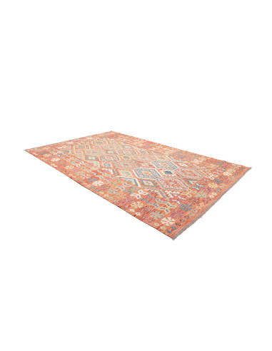 Kilim 202x302 Cm Kilim, Afghanistan, Hand-carded Wool warp: