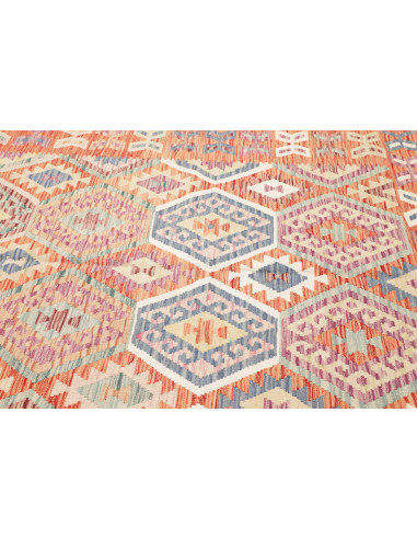 Kilim 202x302 Cm Kilim, Afghanistan, Hand-carded Wool warp: