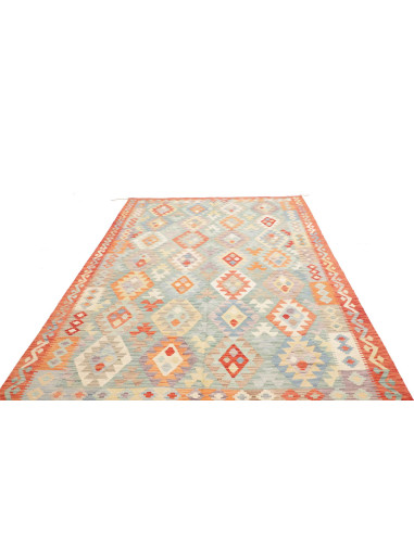 Kilim 198x296 Cm Kilim, Afghanistan, Hand-carded Wool,