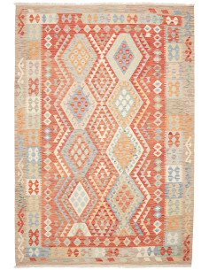 Kilim 209x298 Cm Kilim Afghanistan Hand-carded Wool